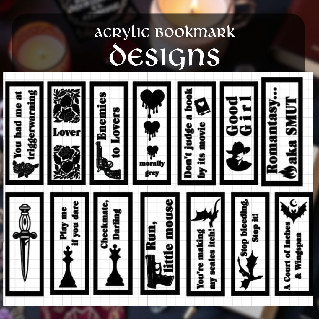Acrylic Bookmark